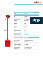 DF0080-G3-85 Acionador Manual com sinalização sonora e visual