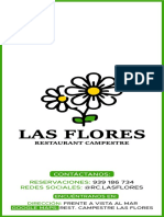 Carta Las Flores 2022