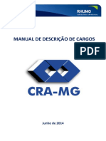 Manual de Descrição de Cargos do CRA-MG