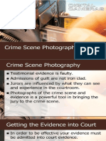 CRIME SCENE PHOTOGRAPHY
