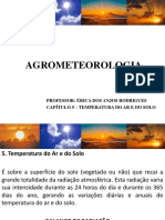 Temperatura ar solo agrometeorologia