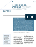 Pocket Spending On Drugs: Estonia: Alleviating High Out-Of-Practical Examples From