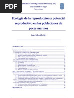 Curso Ecologia Reproduccion y Potencial Reproductivo en Las Poblaciones de Peces Marinos