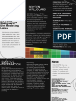 Black and White Modern Marketing Agency Trifold Brochure 