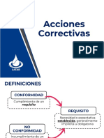 Acciones Correctivas