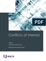 Conflicts of Interest: Global 1st Edition, March 2017 Effective From January 2018