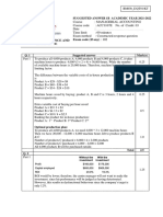 Faculty of Finance and Commerce Exam Code (If Any) : 102: Suggested Answer 1B Academic Year 2021-2022