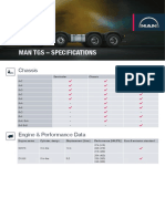 Man Tgs - Specifications: Chassis