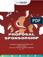 Proposal HUT RI 77 - Sponsorship