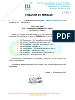 Certificado Exmill Barrantes Vilca