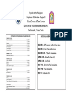 Republic of The Philippines Department of Education - Region III Schools Division of Tarlac Province San Fernando, Victoria, Tarlac