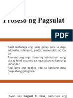 Proseso NG Pagsulat