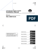 Installation Manual: Rbc-Ams51E-Es