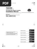 Installation Manual: Rbc-Ams51E-Es