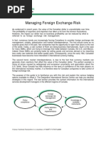 Managing Foreign Exchange Risk: International Service Centre