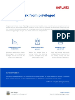 Netwrix Privileged Access Management Datasheet