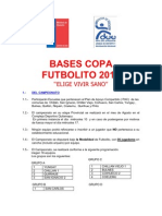 Bases Copa Futbolito Pac 2011
