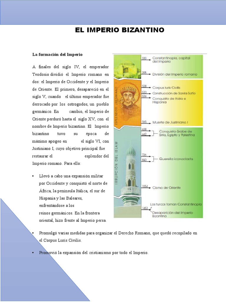 Historia del Imperio Bizantino | PDF | imperio Bizantino | imperio Romano