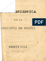 José e Ricarute - Independencia de La Prov Bogota - 1 de Febrero de 1856