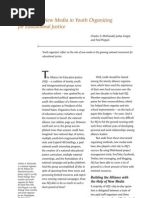 Annenberg Education Justice Organizing