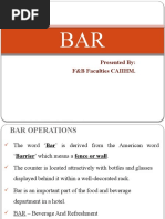 Anatomy of a Bar: Key Components | PDF | Bar (Establishment) | Drink
