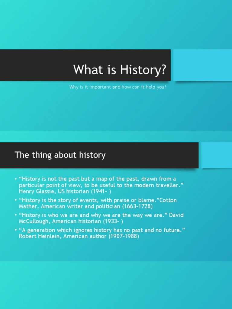 what-is-history-pdf-science