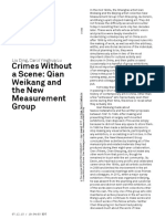 DING, Liu & YINGHUA LU, Carol - Crimes Without A Scene, Qian Weikang and The New Measurement Group