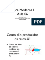 Produção de raios-X e pares elétron-pósitron