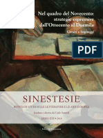 Sinestesie XVI-2018 - Arrigo