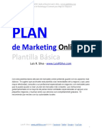 Plan de Marketing Online - Luis Silva