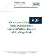 Manual Banca Examinadora Concurso Público