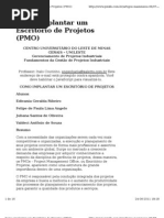 Como implantar um escritório de projetos PMO