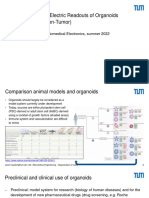 Electronics For Organoids Tumoroids