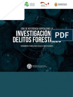 Guía - Investigación de Delitos Forestales