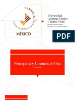 Franquicia y Licencia de Uso