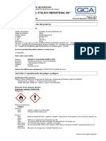 Fds. Alcohol Etilico Industrial 96° Qca