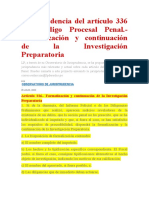 Jurisprudencia - Formalización de La Investigación Preparatoria