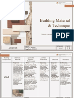Building Material & Technique Analysis