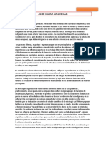 Arguedas renovador literatura indigenista