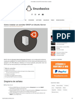 Cómo Instalar Un Servidor DHCP en Ubuntu Server - Linuxbasico