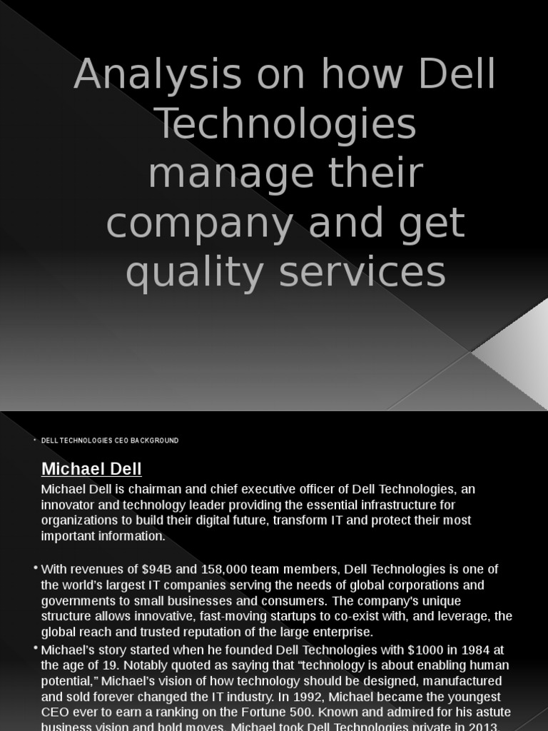 Dell Technologies Cloud Strategy Overview | PDF | Cloud Computing | Dell