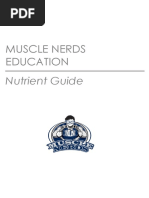 Muscle Nerds Education: Nutrient Guide