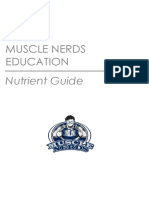 Muscle Nerds Education: Nutrient Guide