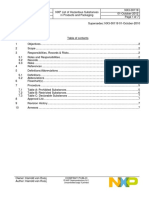 NXP List of Hazardous Substances