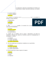 Examen de Quimica