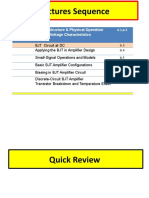 Lectures Sequence: Device Structure & Physical Operation Current-Voltage Characteristics 6.1,6.2