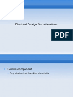 Lesson 3 - Electrical Design Considerations