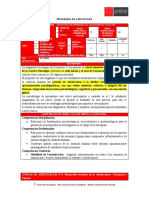 Programa Psicologia Del Desarrollo Ii - SCT Chile