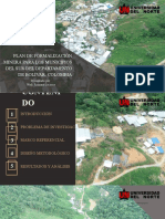 Plan de formalización minera Sur Bolívar