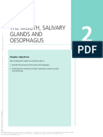 The Mouth, Salivary Glands and Oesophagus: Chapter Objectives